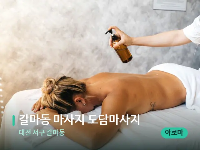 대전 서구 갈마동 갈마동 마사지 도담마사지 — 스파 마사지 베드